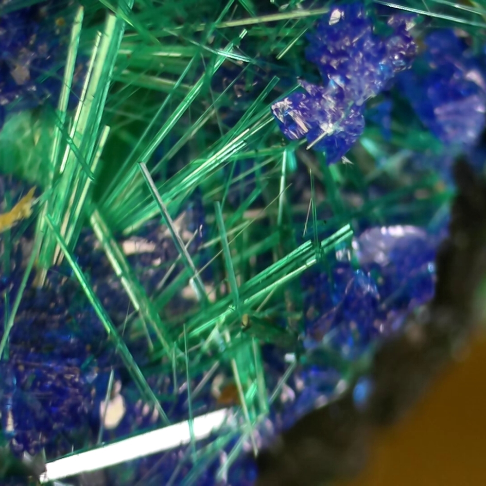 Brochantite & Linarite