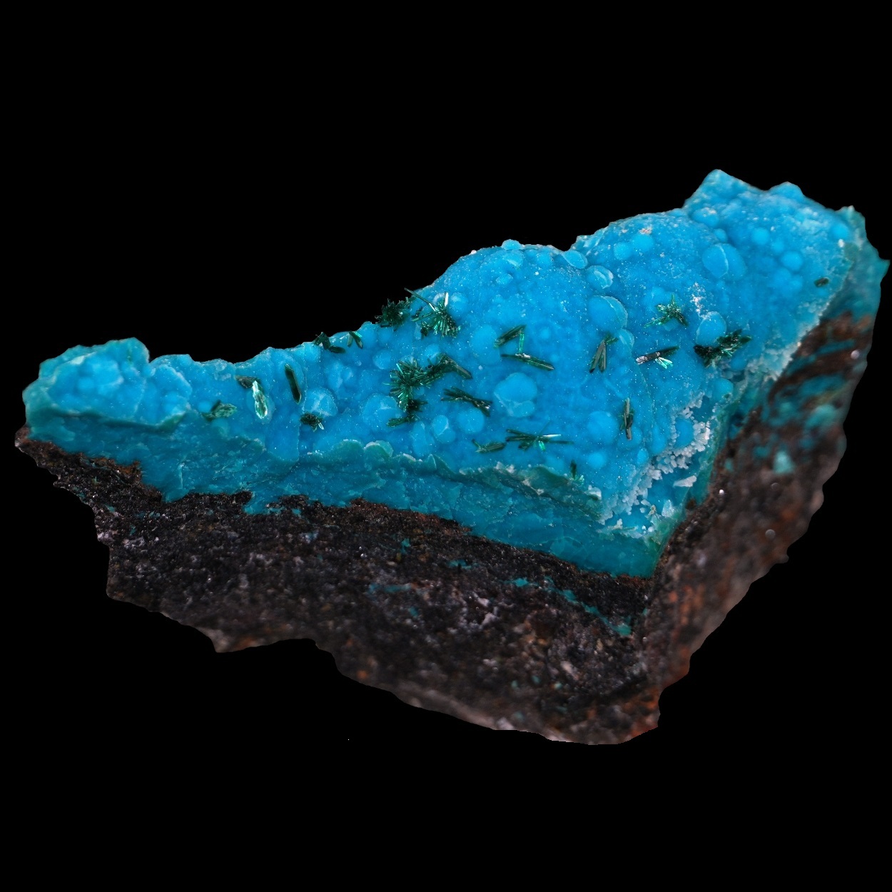 Chrysocolla & Brochantite