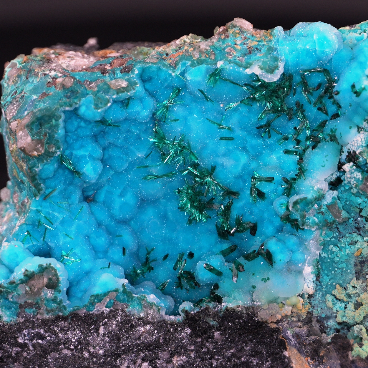 Chrysocolla & Brochantite