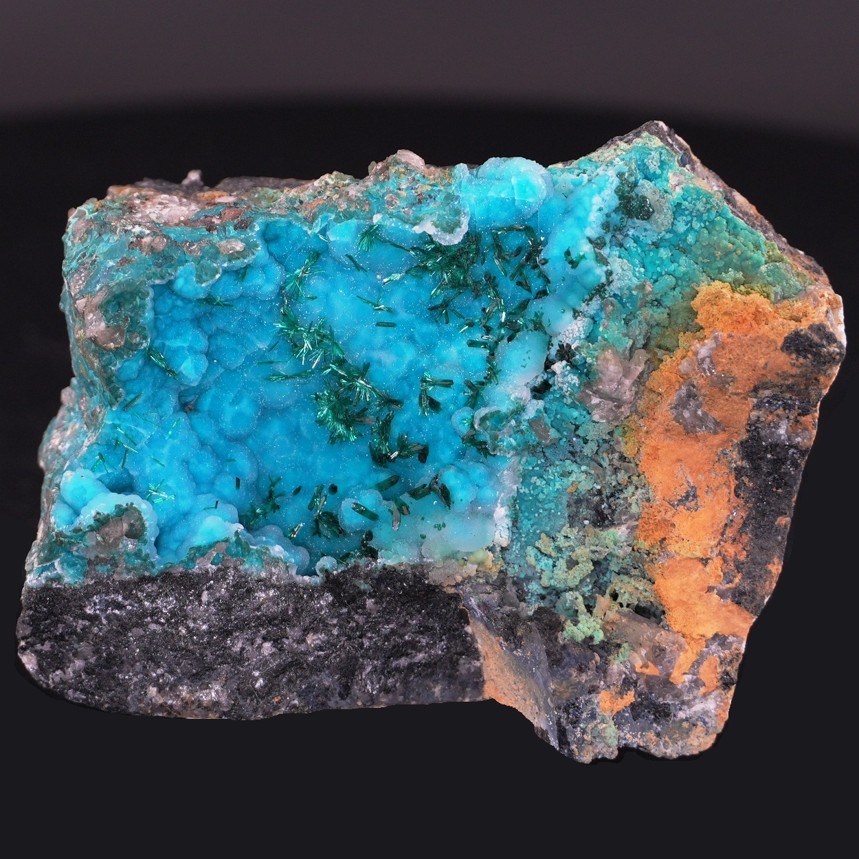 Chrysocolla & Brochantite