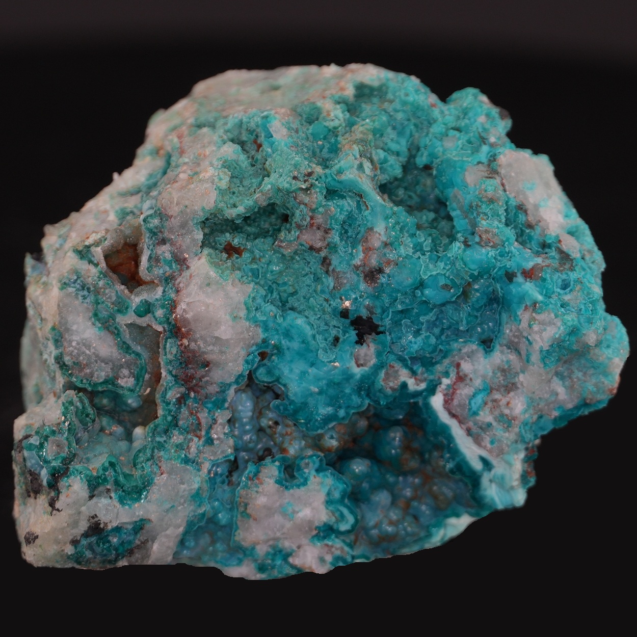 Chrysocolla & Native Gold