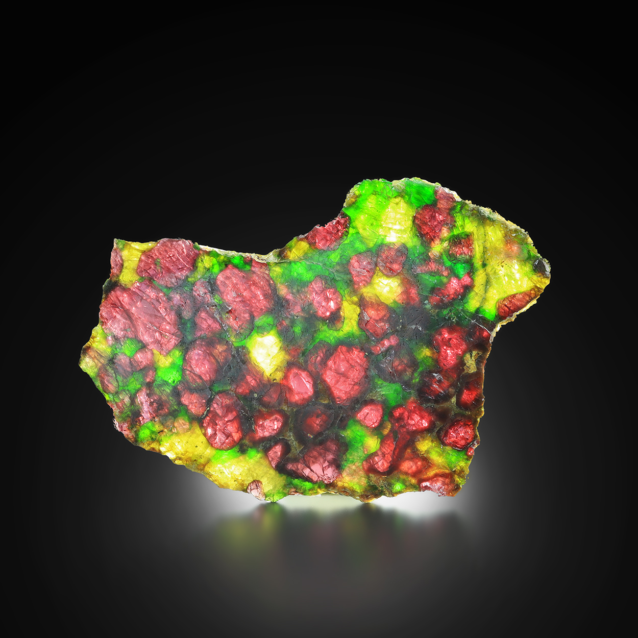 Pyrope With Chromian Diopside & Enstatite