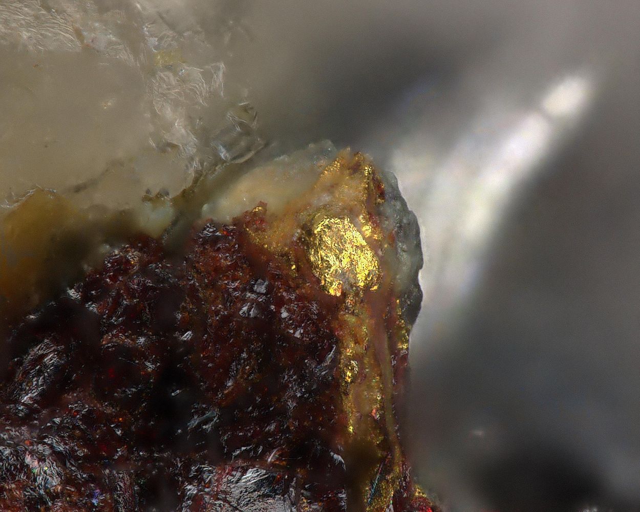 Gold With Tetradymite
