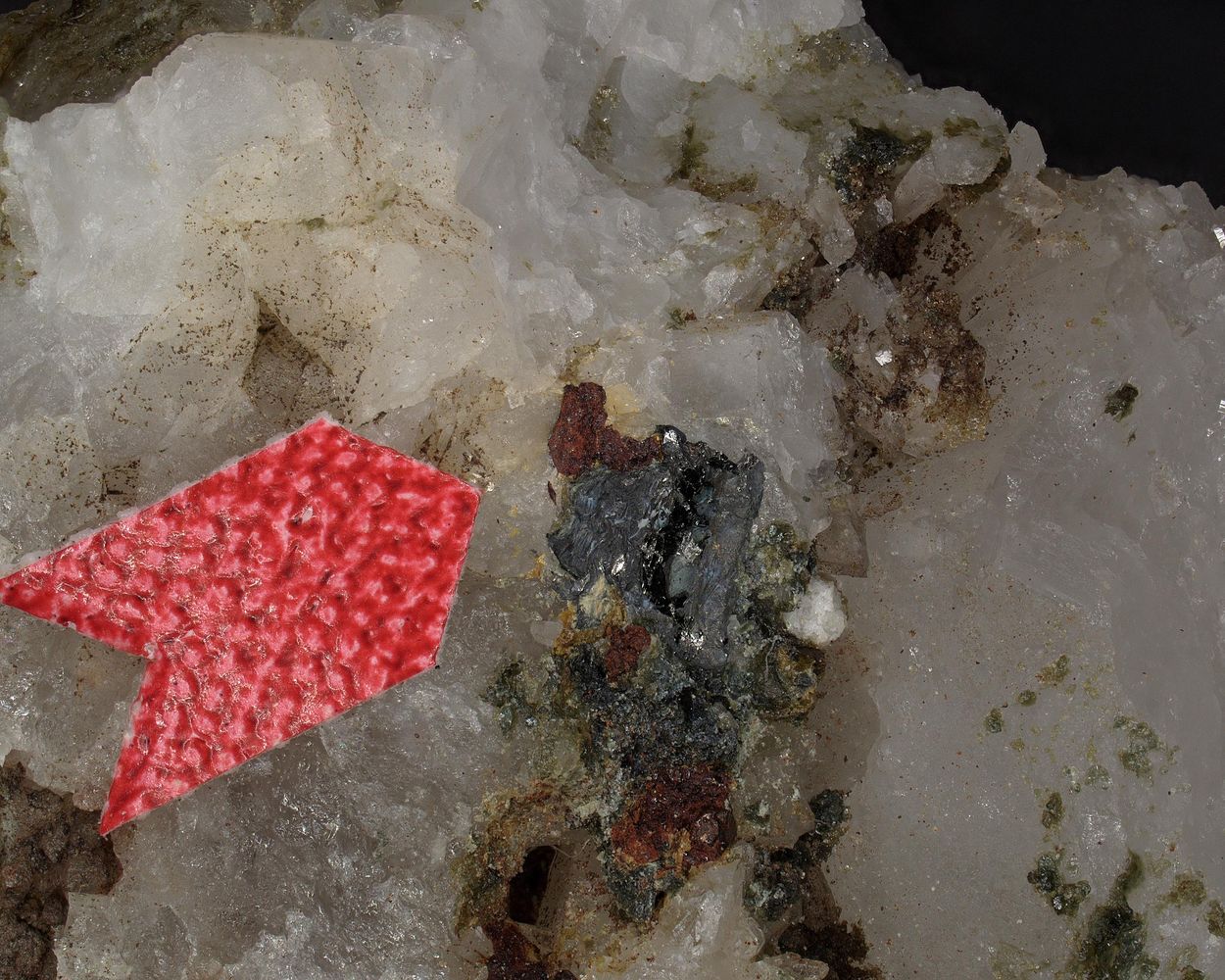 Gold With Tetradymite