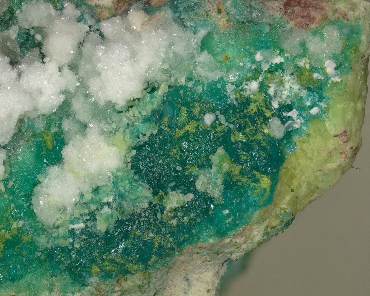 Eriochalcite & Belloite & Vendidaite