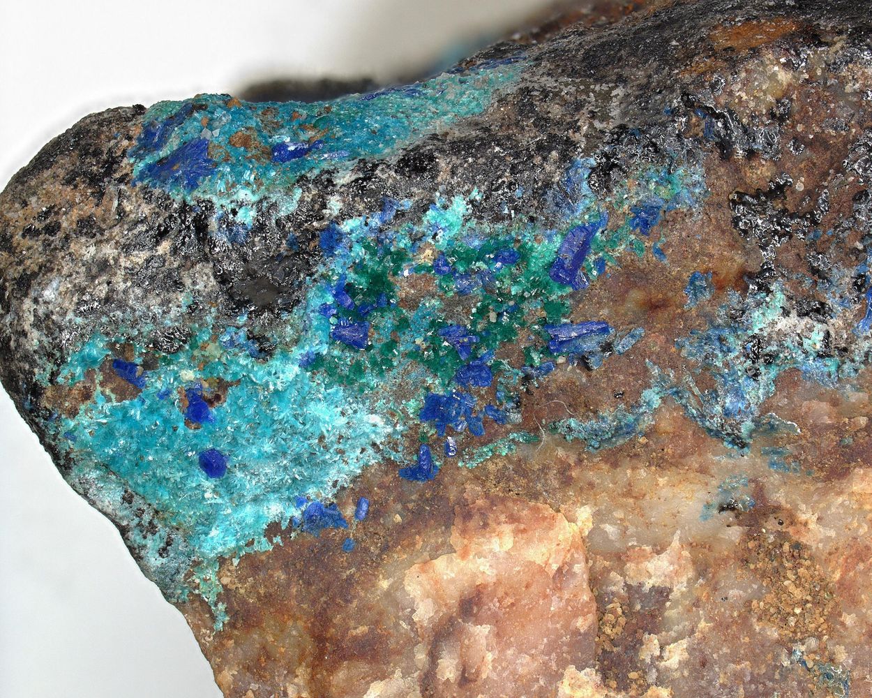 Ramsbeckite & Linarite