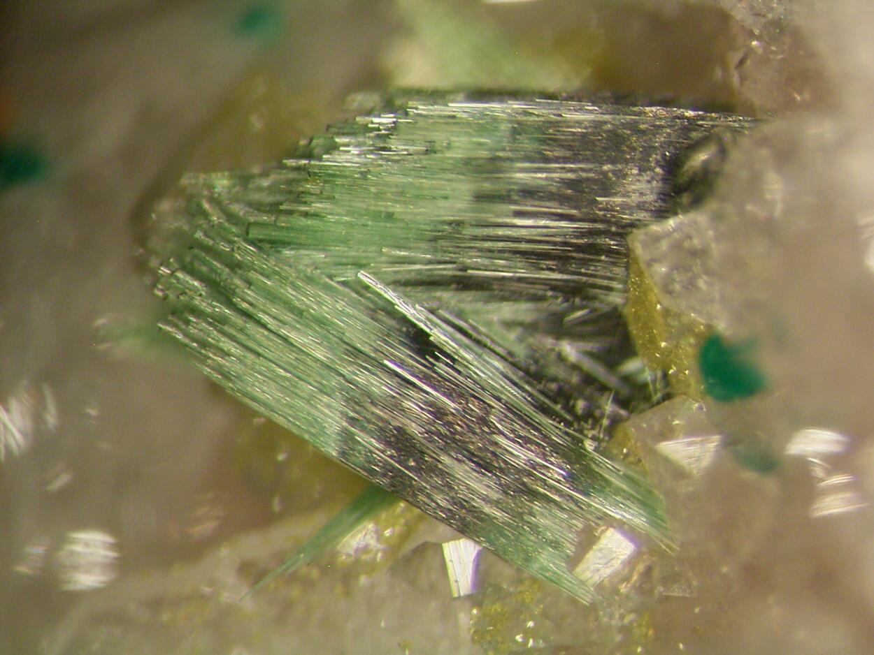 Ferrihydrite & Olivenite