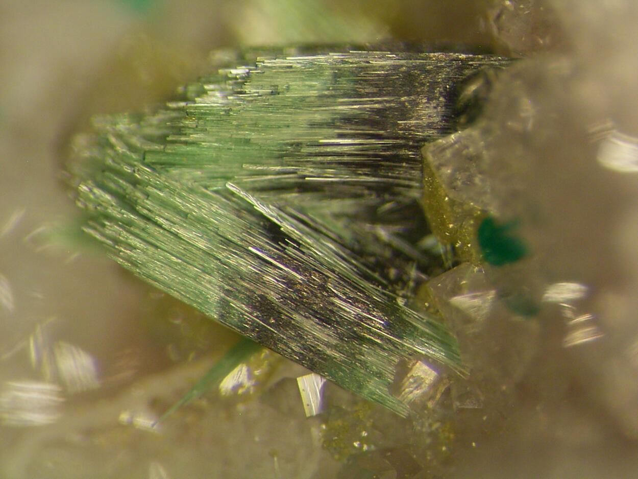 Ferrihydrite & Olivenite