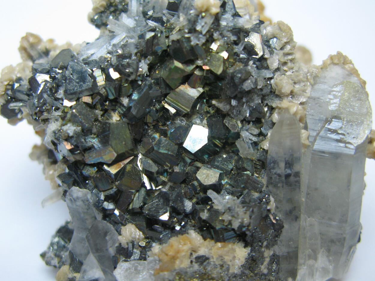 Tetrahedrite & Pyrite & Quartz