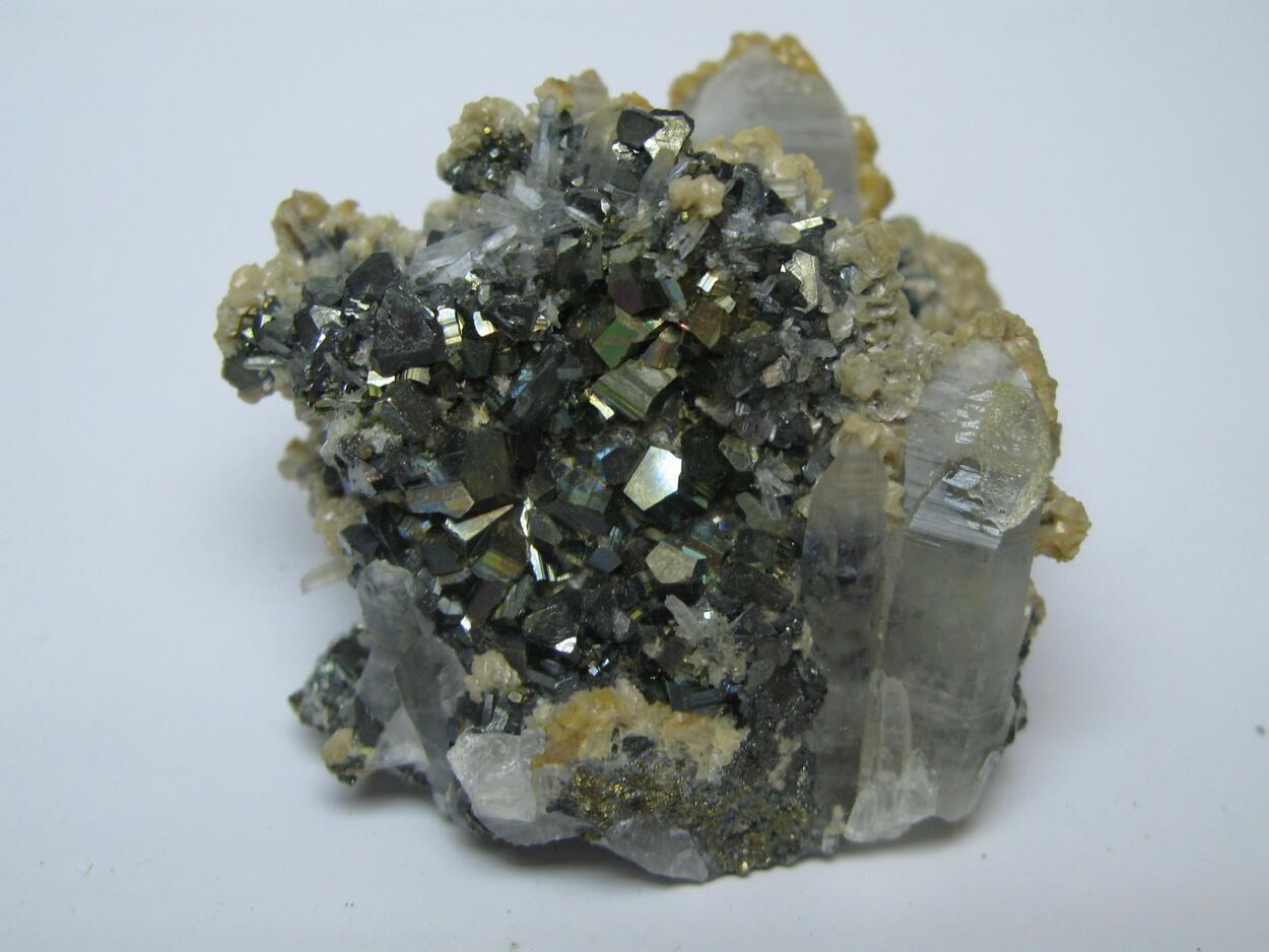 Tetrahedrite & Pyrite & Quartz