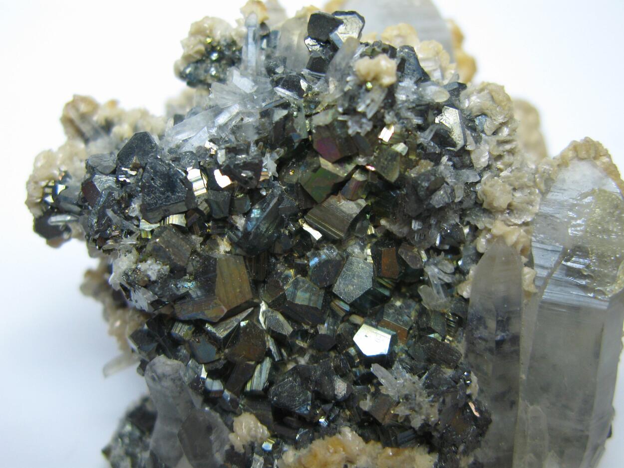Tetrahedrite & Pyrite & Quartz