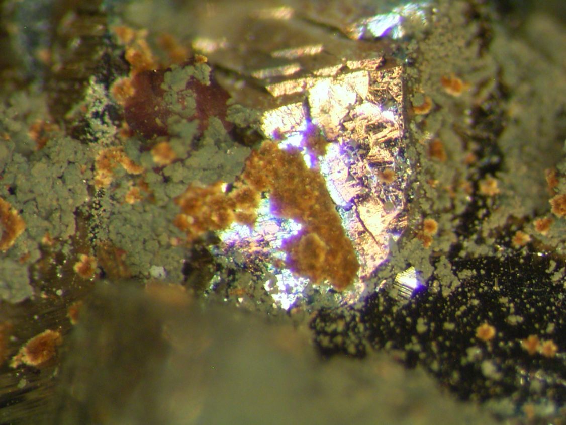 Cacoxenite & Arsenopyrite