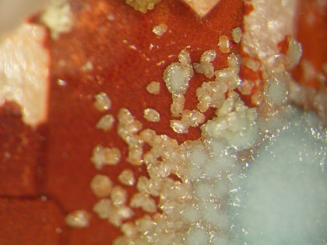 Scorodite & Bariopharmacosiderite