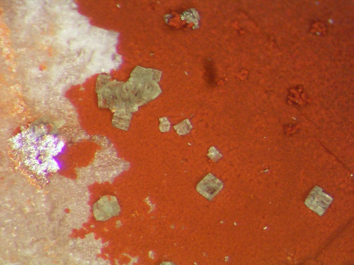 Scorodite & Bariopharmacosiderite