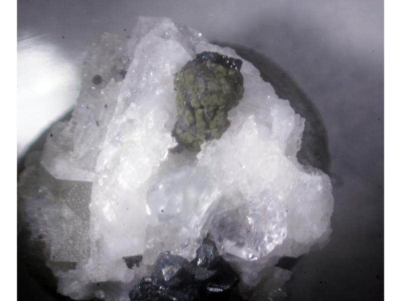Tungstibite & Tetrahedrite