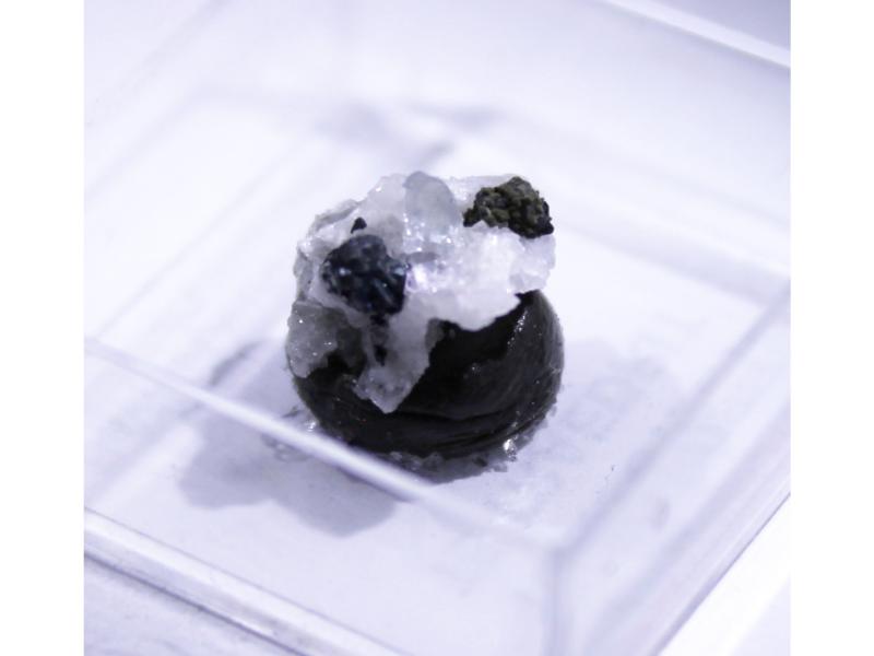 Tungstibite & Tetrahedrite