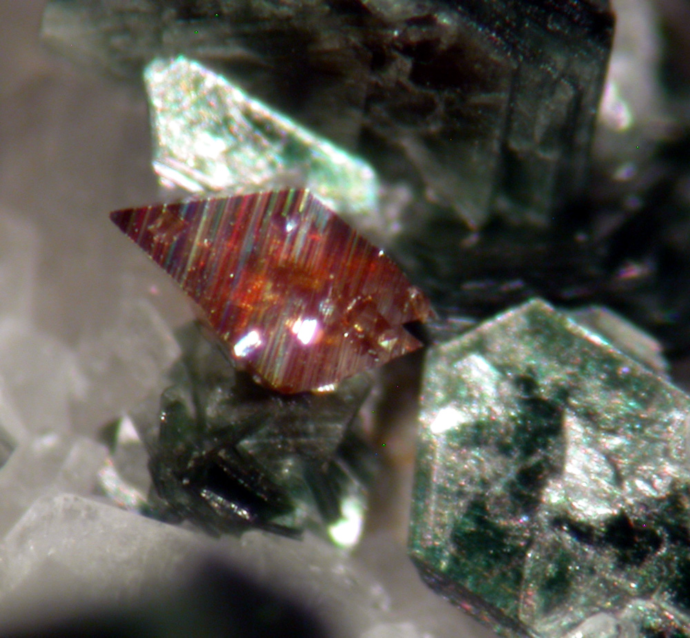 Anatase Brookite Pennine Albite & Muscovite