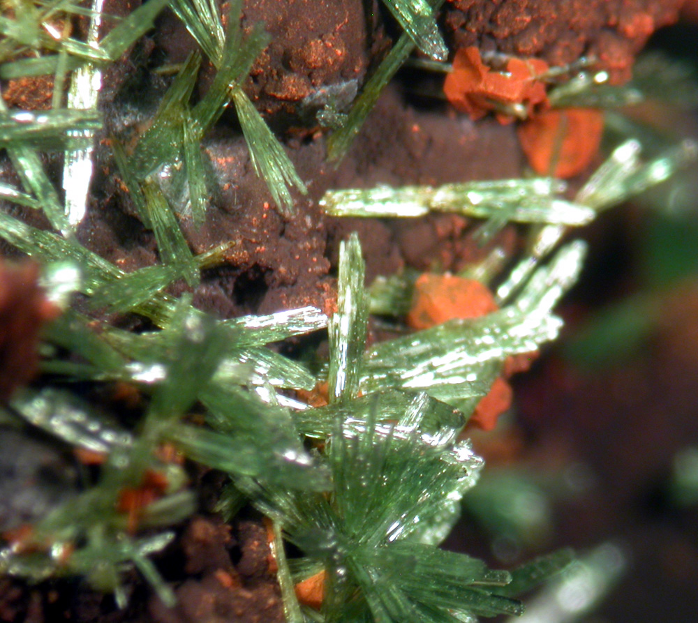 Olivenite & Agardite-(Ce)