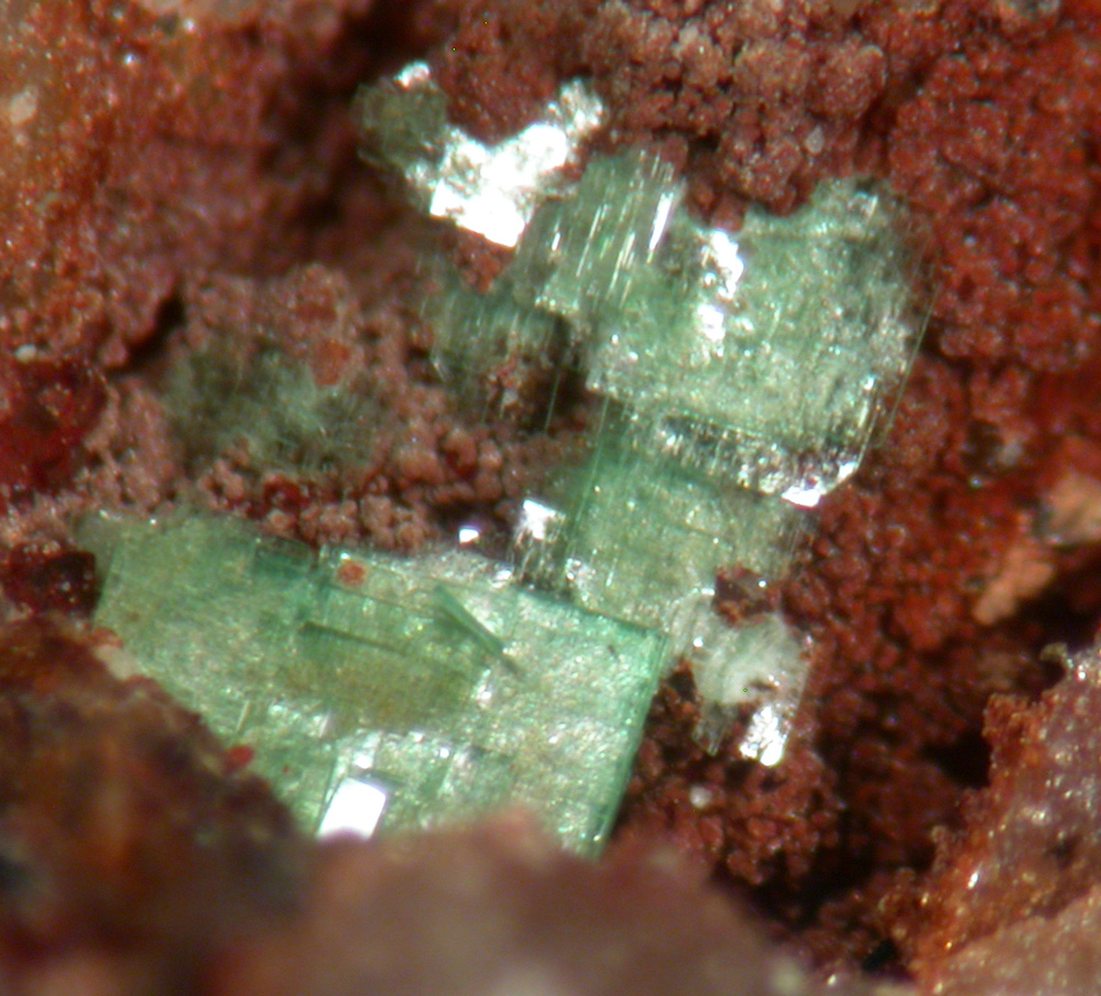 Zeunerite & Arseniosiderite