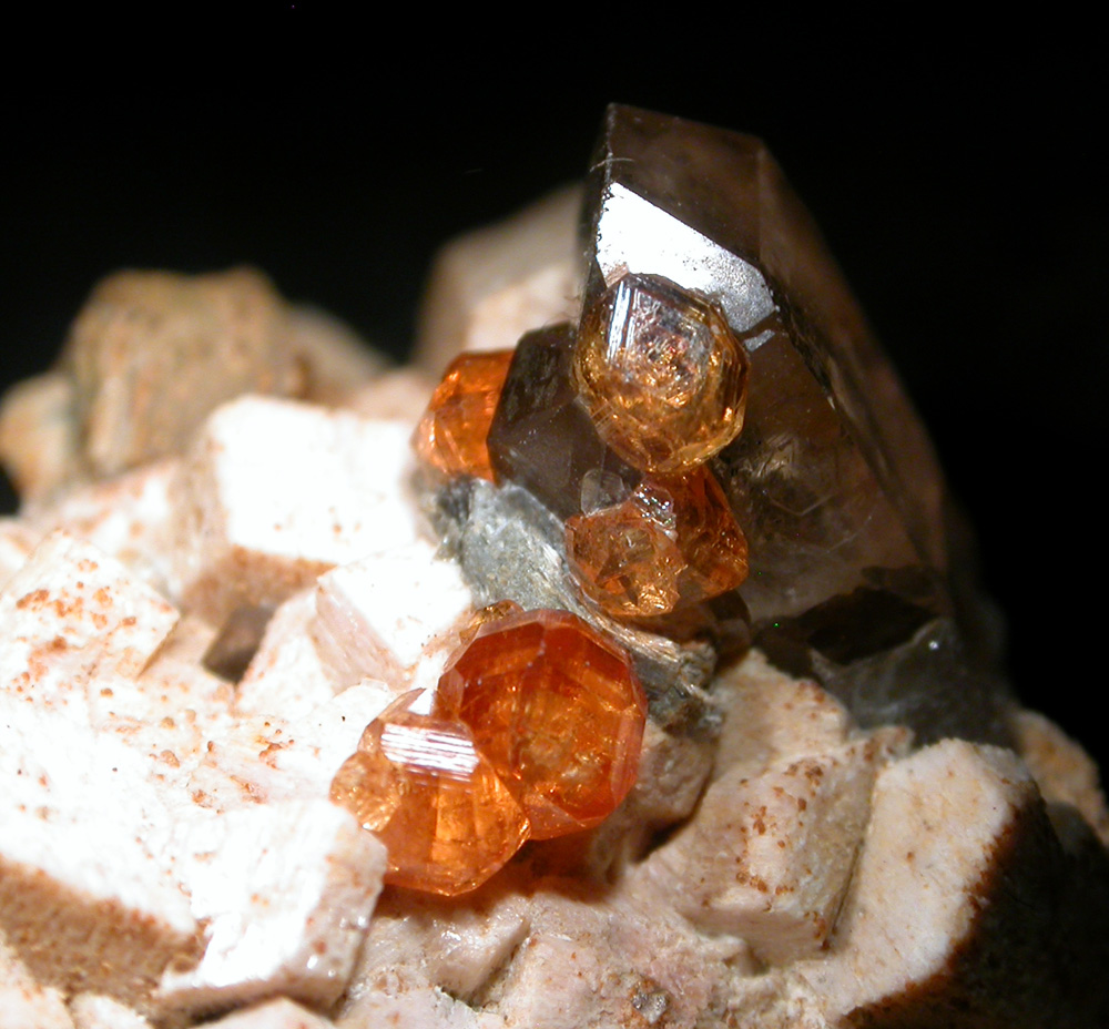 Spessartine & Quartz