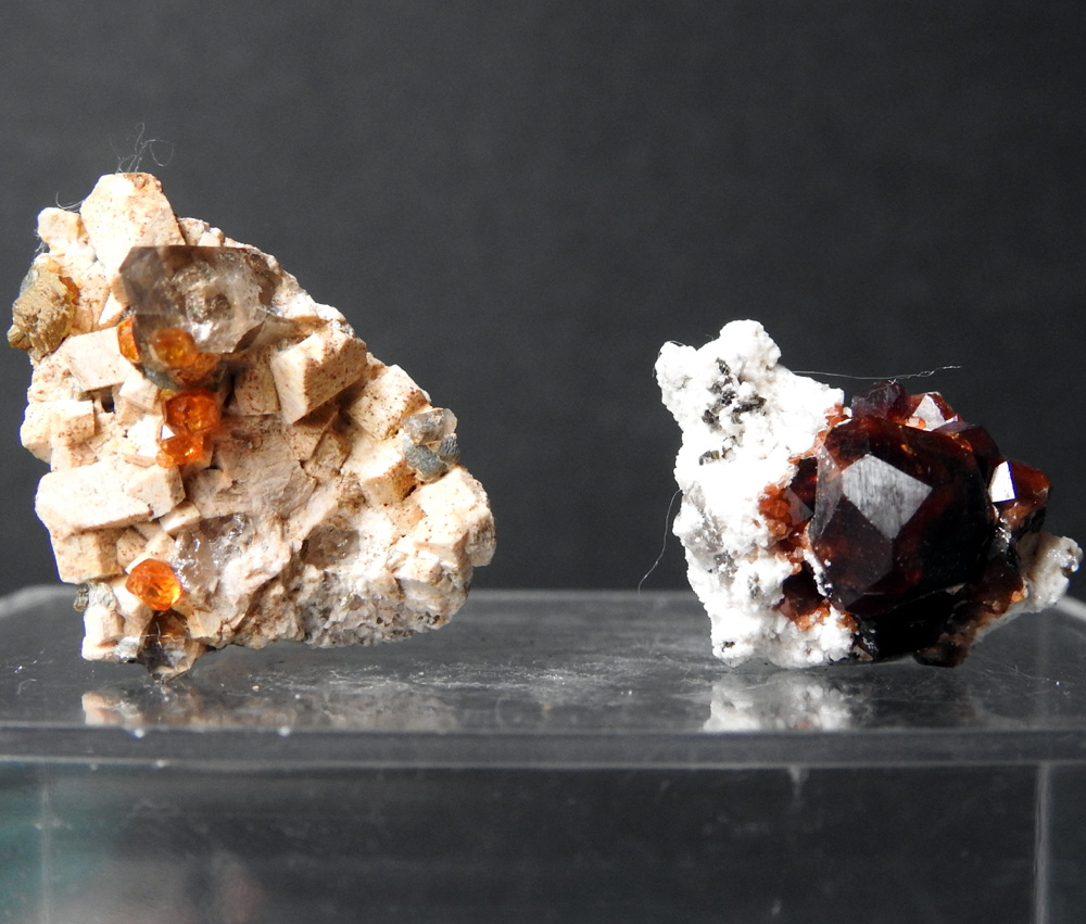 Spessartine & Quartz