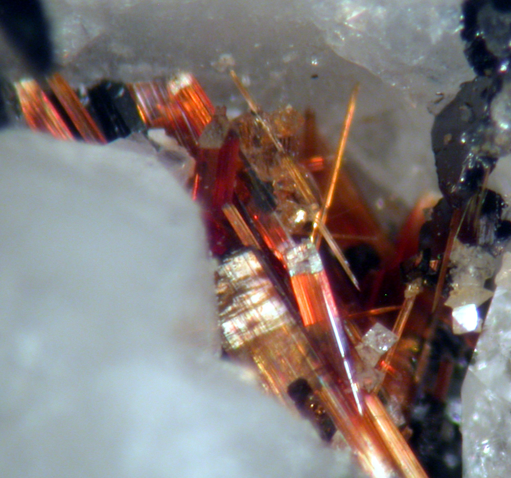 Astrophyllite Zircon Aegirine & Ilmenite