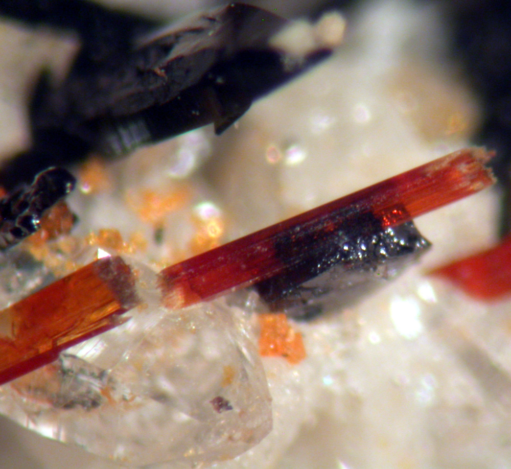 Astrophyllite Zircon Aegirine & Ilmenite