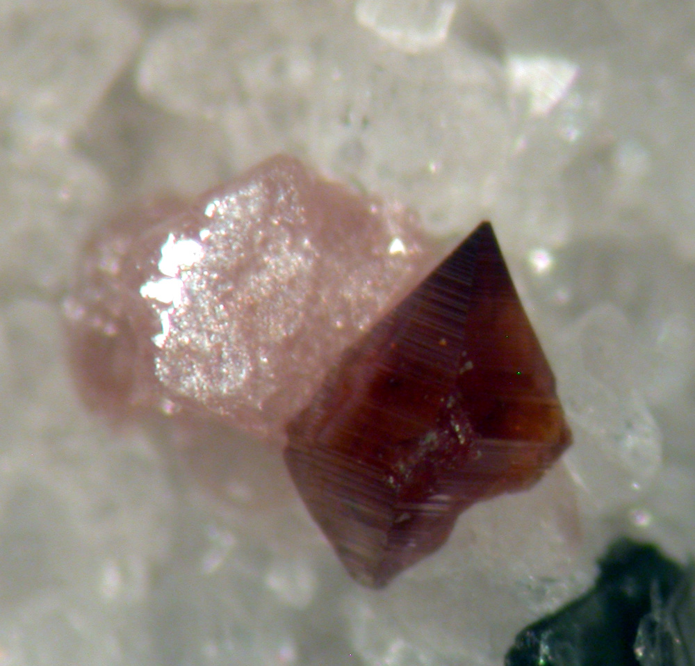 Monazite-(Ce) Anatase & Albite