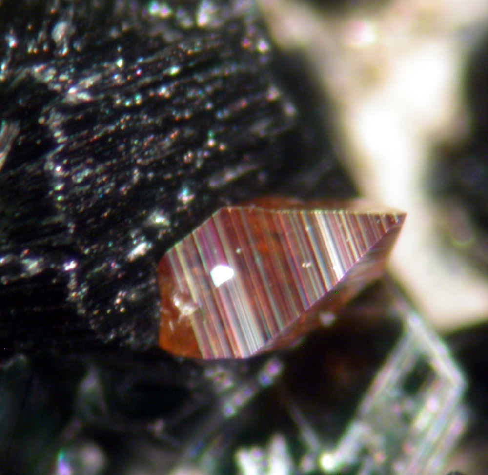 Monazite-(Ce) Anatase & Albite