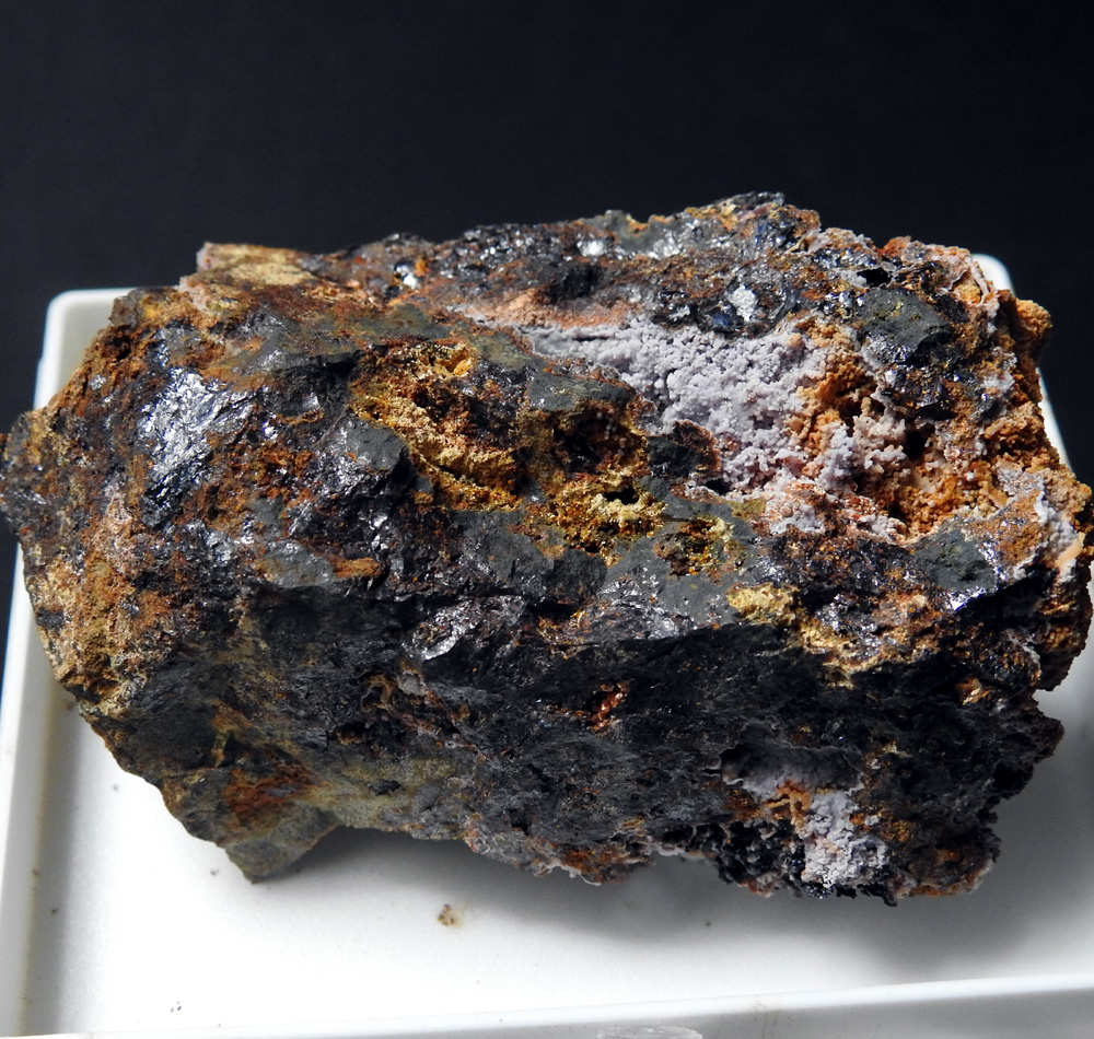 Cacoxenite Strengite & Nsutite