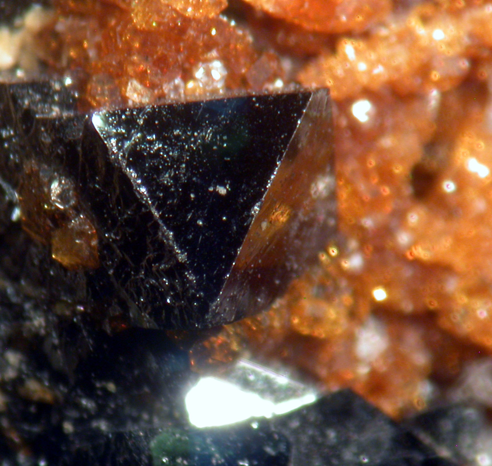 Hausmannite & Garnet