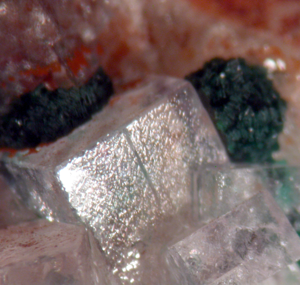 Cornwallite & Fluorite