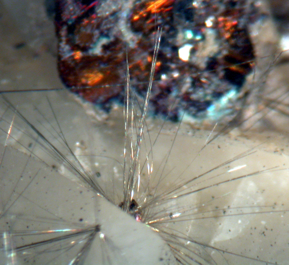 Millerite Dolomite & Chalcopyrite