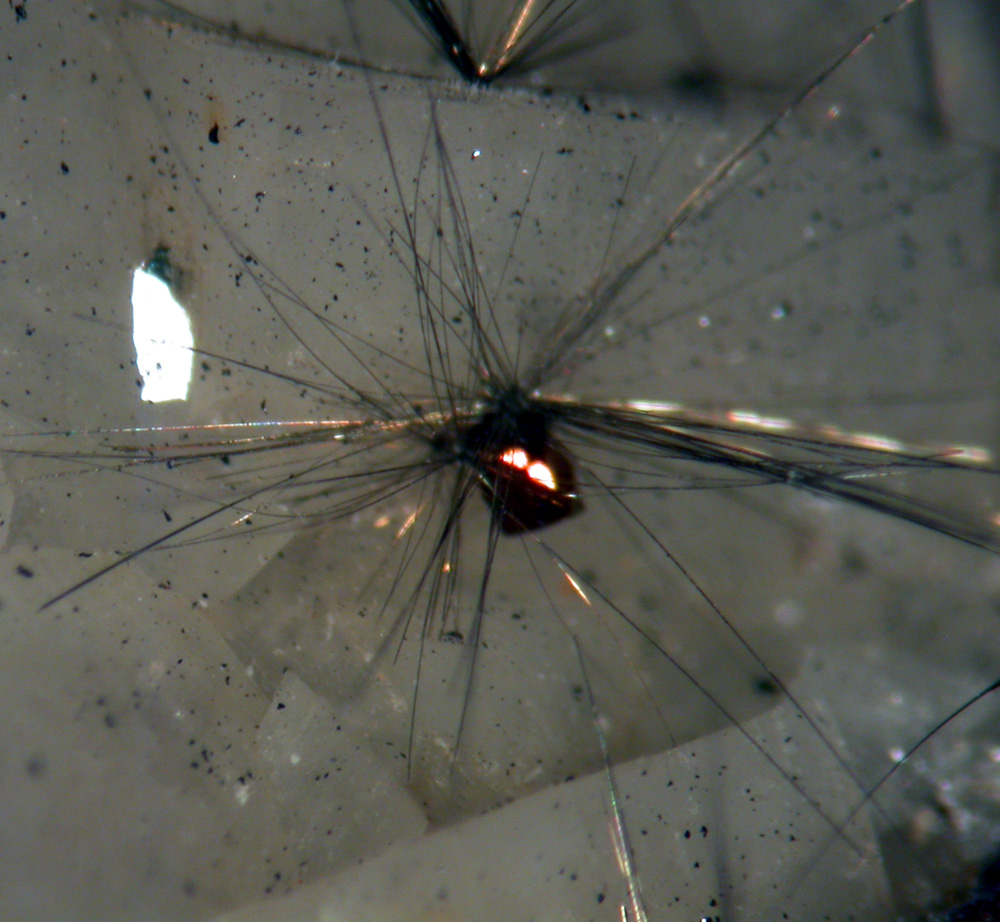 Millerite Dolomite & Chalcopyrite