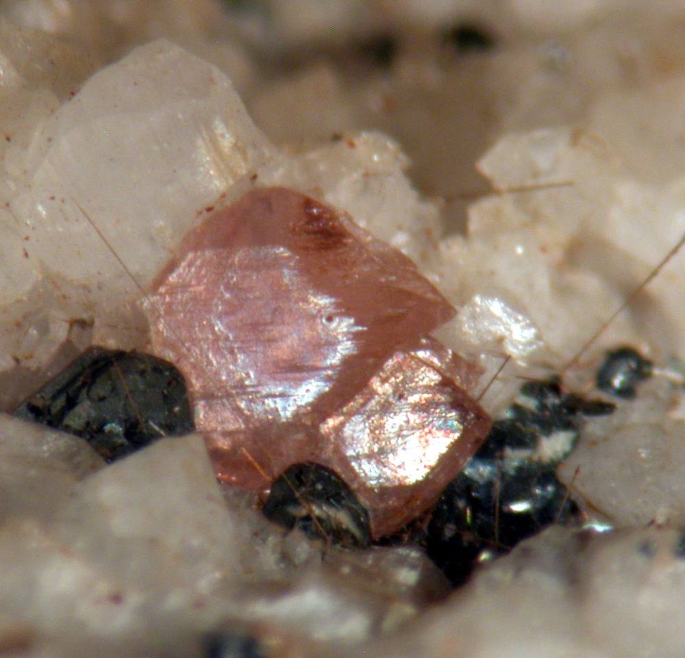 Monazite-(Ce) Hematite & Rutile