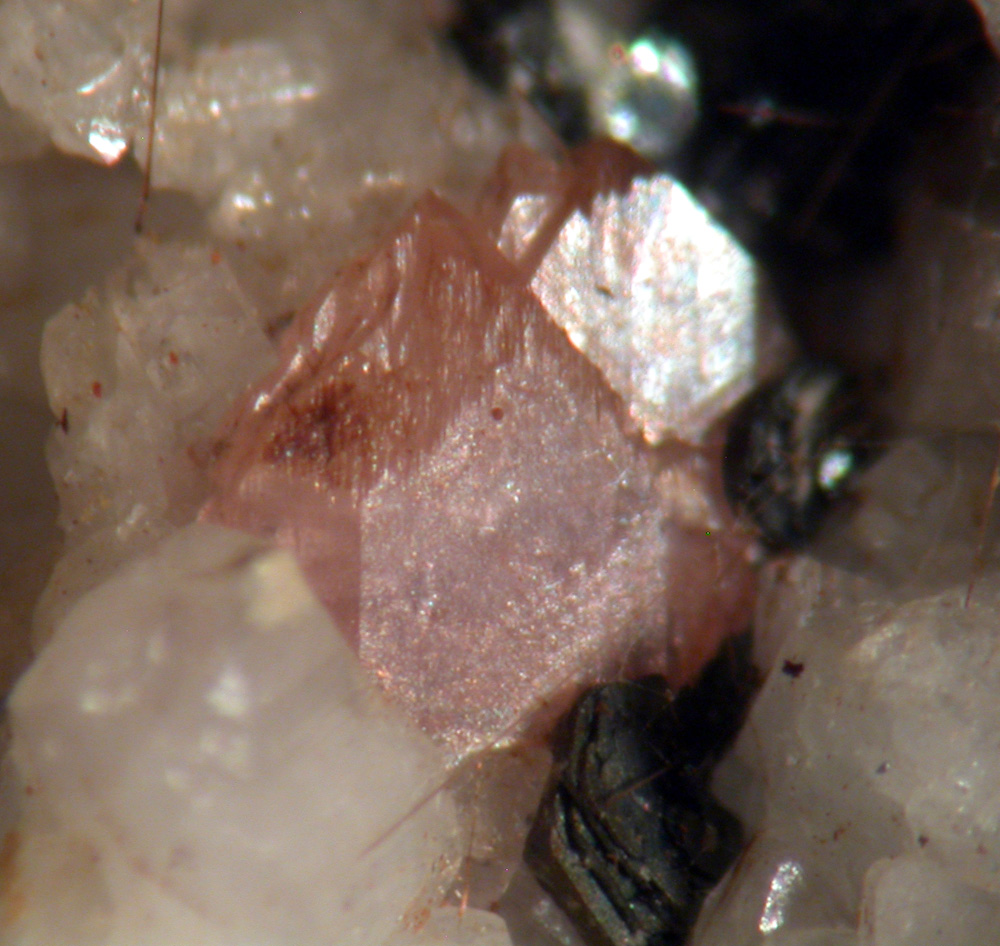 Monazite-(Ce) Hematite & Rutile