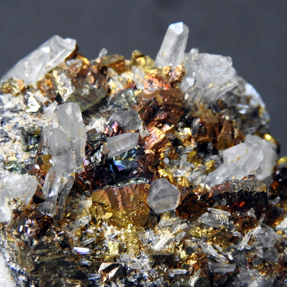 Chalcopyrite & Quartz