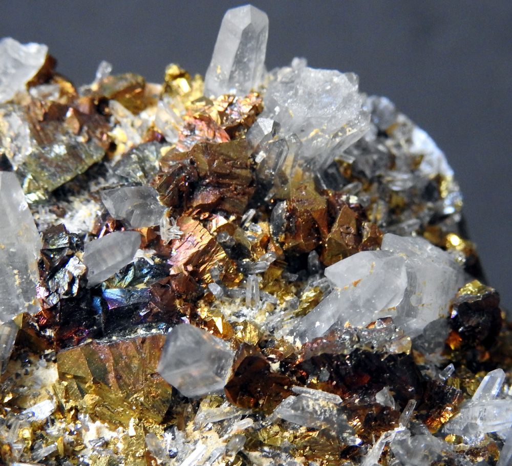 Chalcopyrite & Quartz