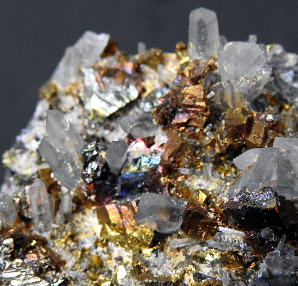 Chalcopyrite & Quartz