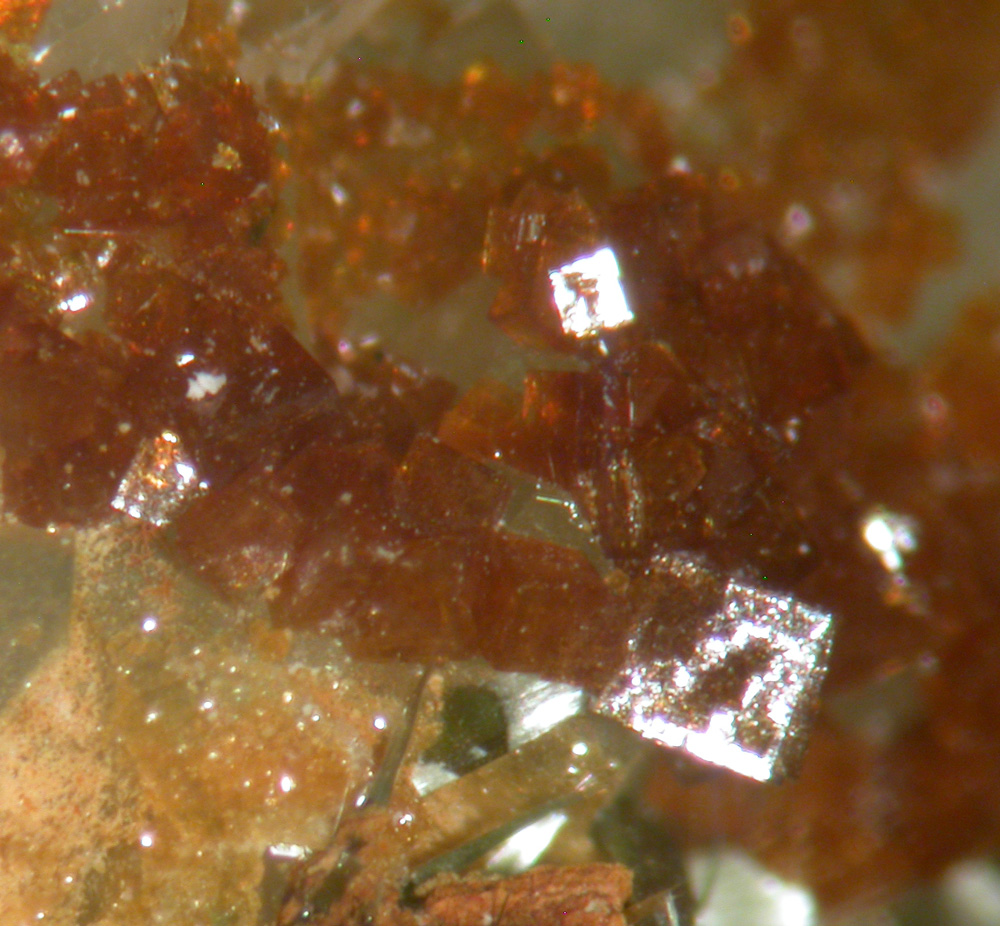 Bariopharmacosiderite Olivenite & Quartz
