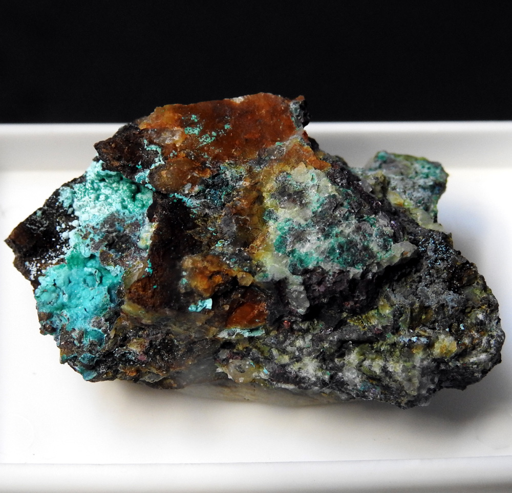Copper Cuprite & Brochantite