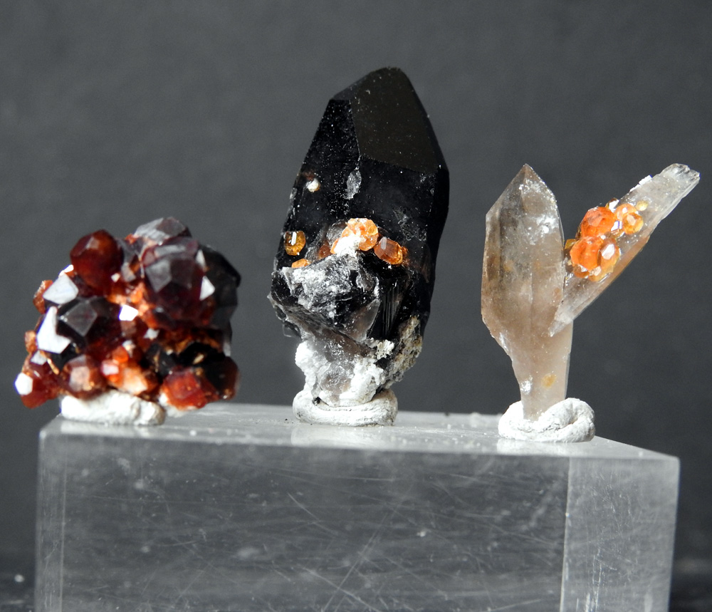 Spessartine & Quartz