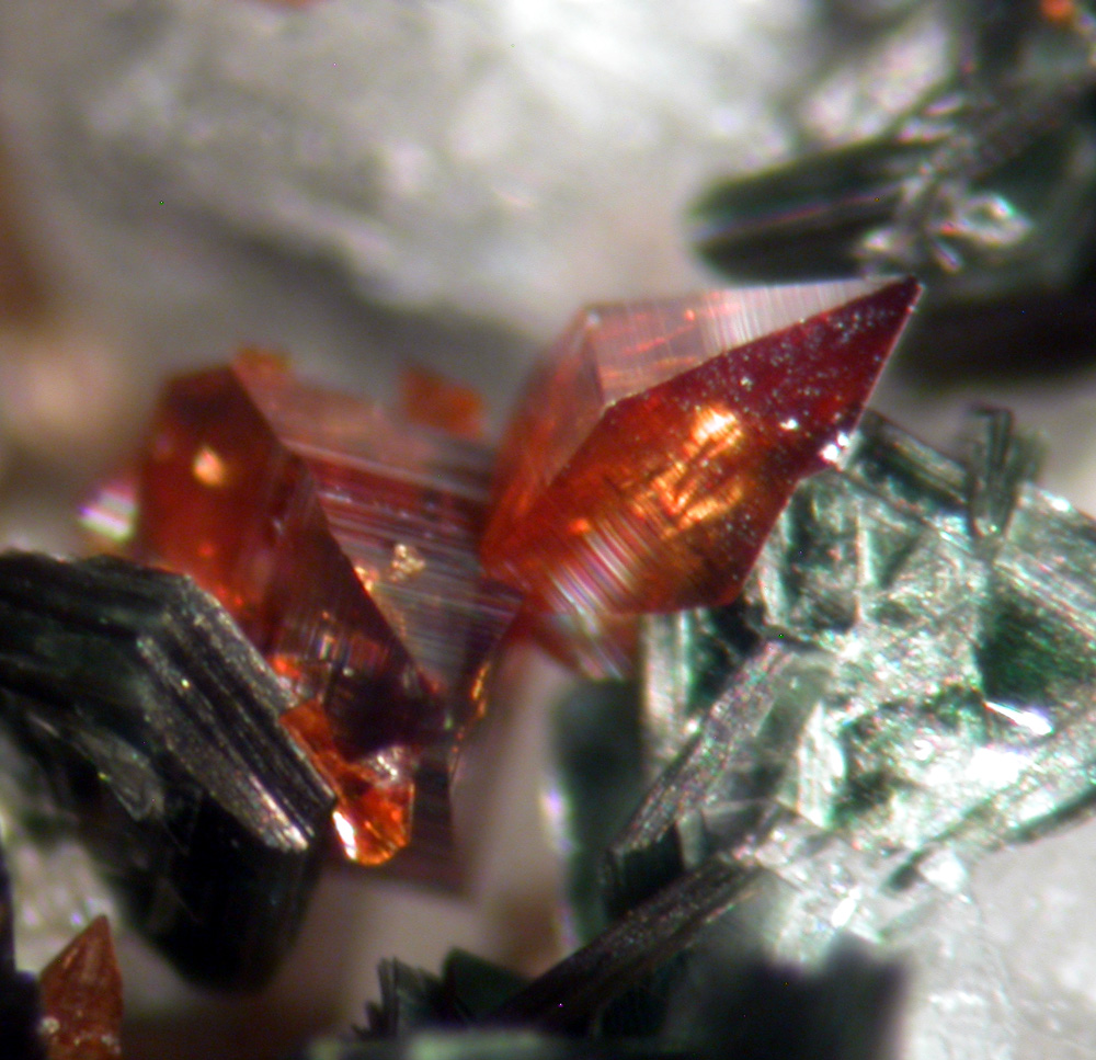 Anatase Brookite Pennine & Muscovite