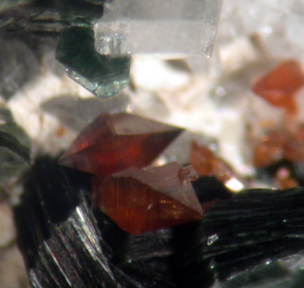 Anatase Brookite Pennine & Muscovite