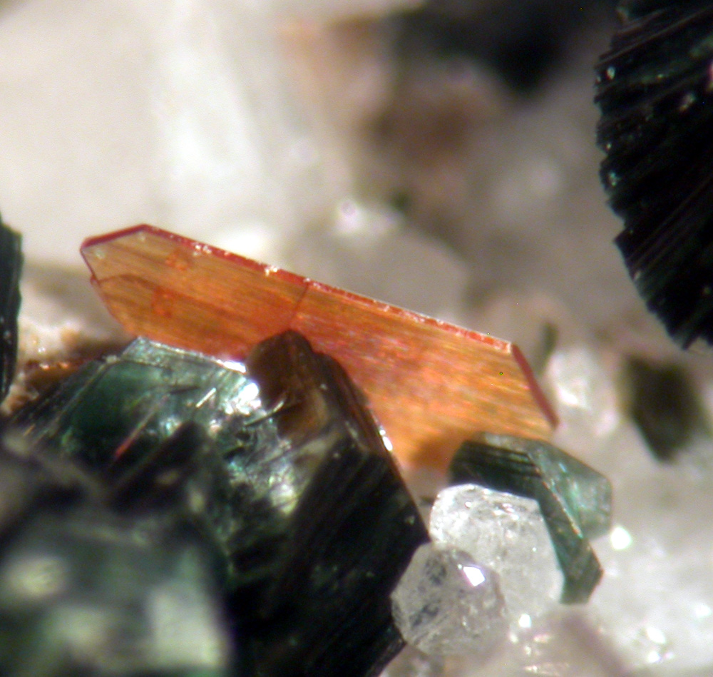 Anatase Brookite Pennine & Muscovite