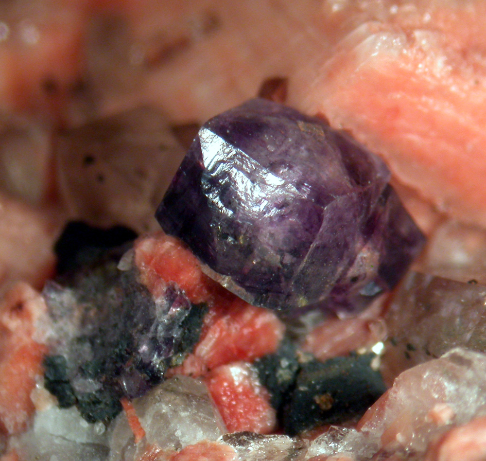 Fluorite Orthoclase & Quartz