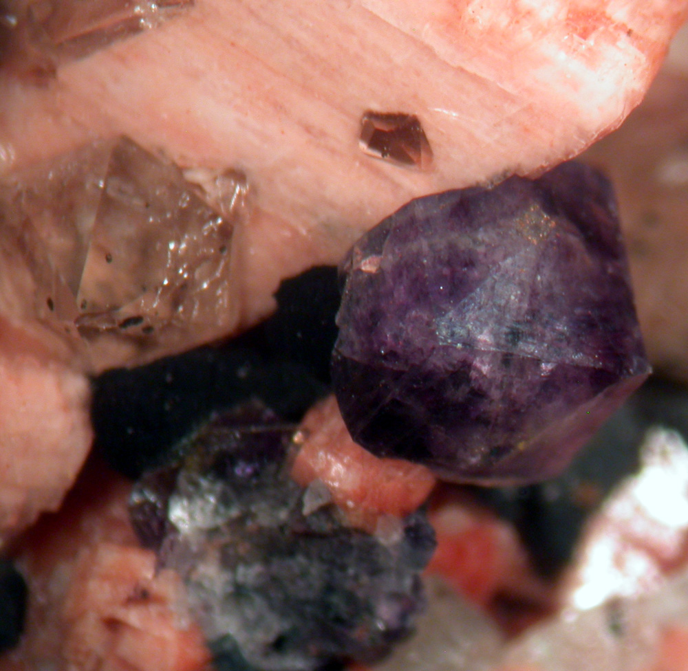 Fluorite Orthoclase & Quartz