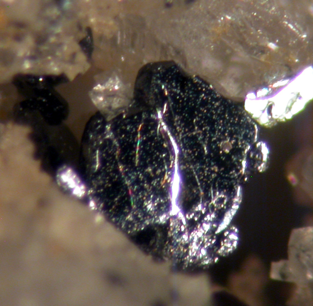 Astrophyllite Ilmenite & Zircon