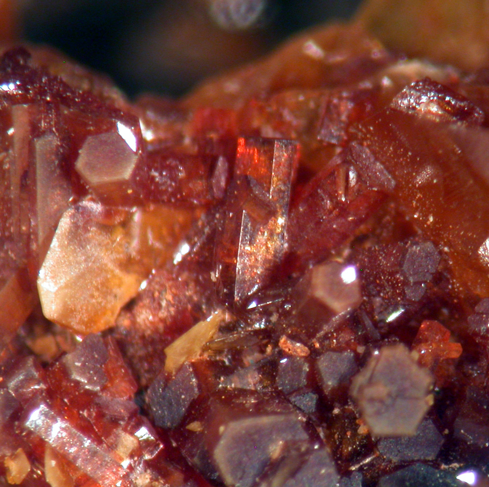 Wulfenite Vanadinite & Calcite