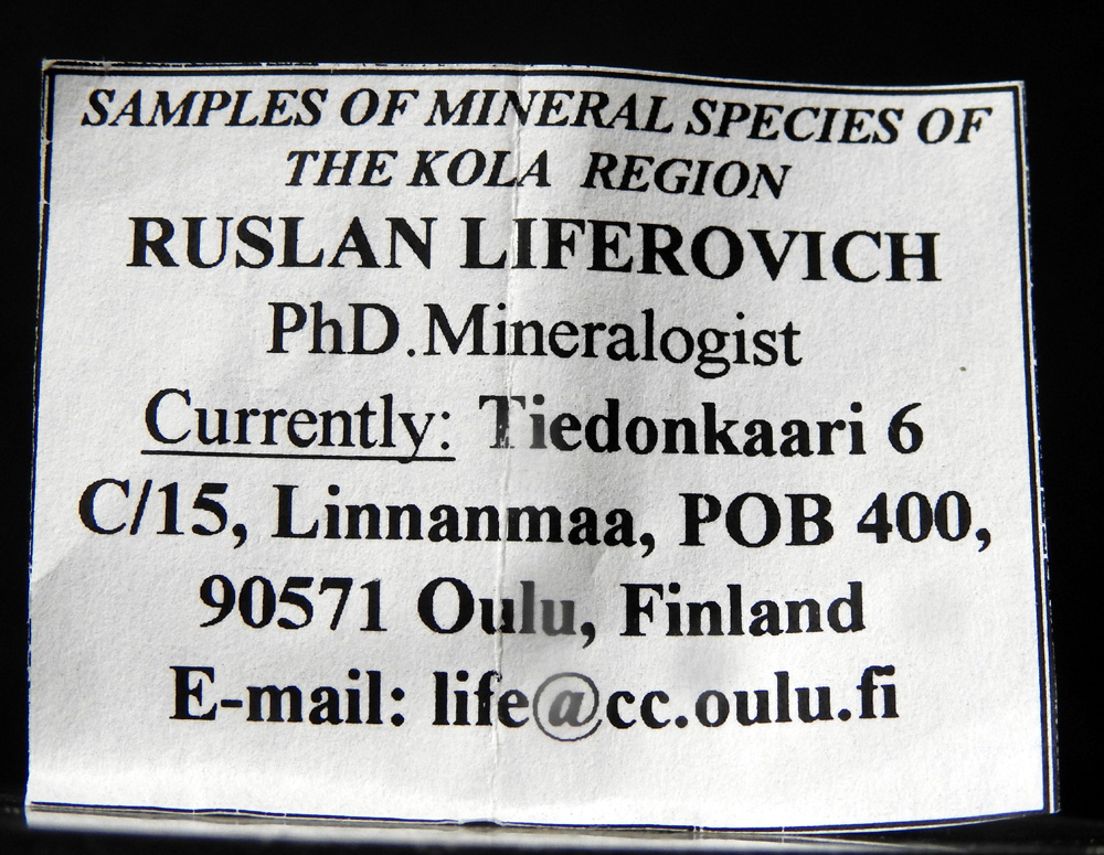 Barylite Aegirine & Amphibole